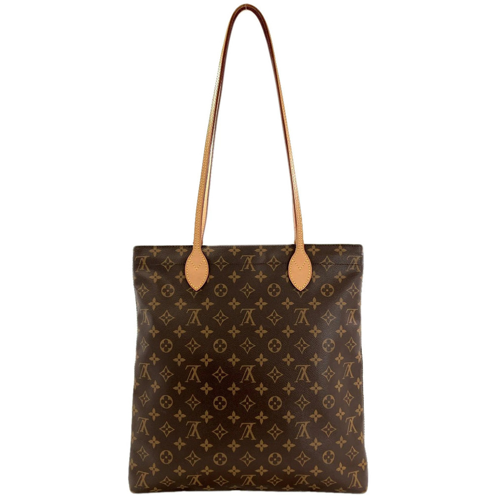 Louis Vuitton Canvas It Monogram Carry Tote Bag Brown